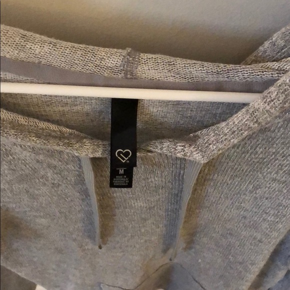 grey super soft hoodie - Picture 3 of 3